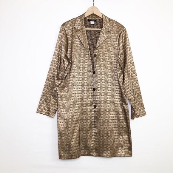 Ashley Stewart Gold Pantsuit - Picture 3 of 14